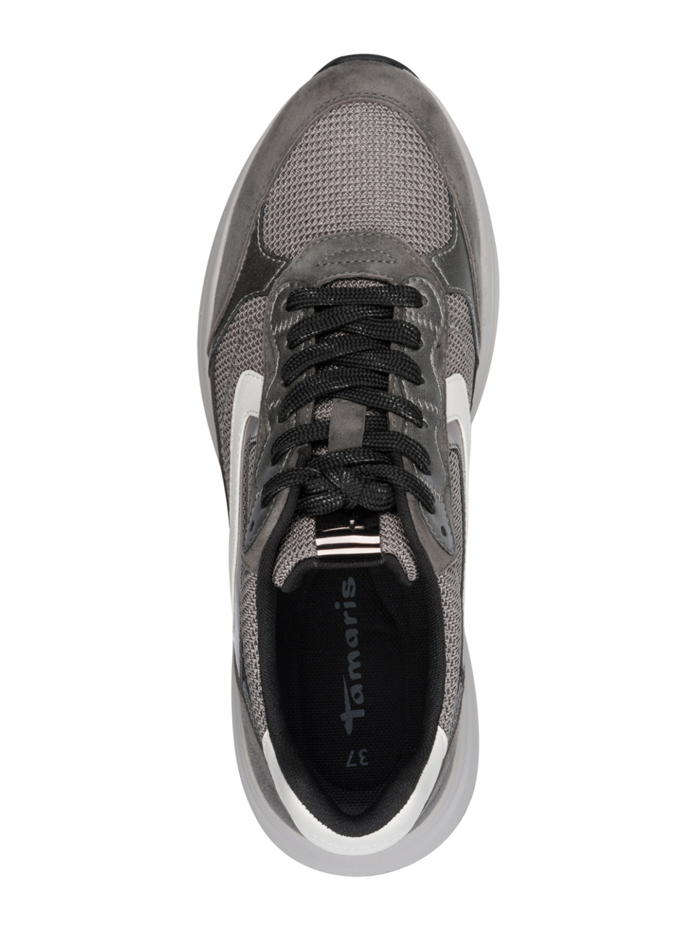 Sneaker low de la Tamaris pe gri