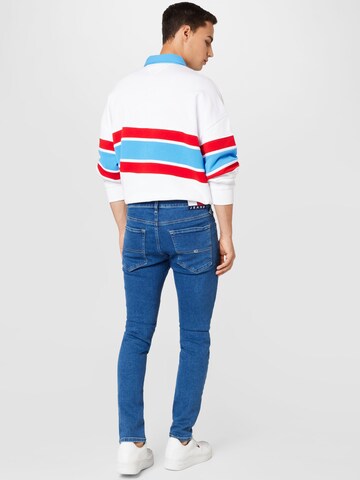 Tommy Jeans Skinny Jeans 'SCANTON' in Blau