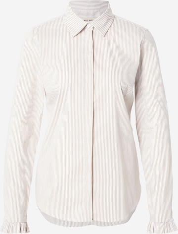 MOS MOSH - Blusa 'MMMattie' en marrón: frente