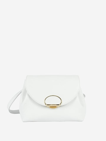 LANCASTER Paris - Mala de ombro em branco: frente