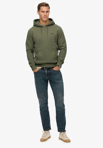 Superdry Sweatshirt 'Essential' in Groen