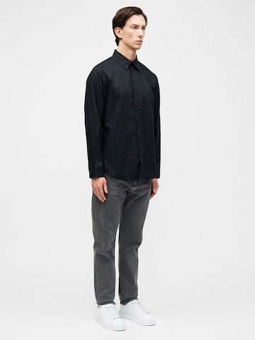 Regular fit Camicia di ARMANI EXCHANGE in blu