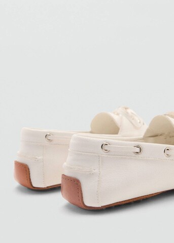 MANGO Slipper 'Nautu' in Weiß