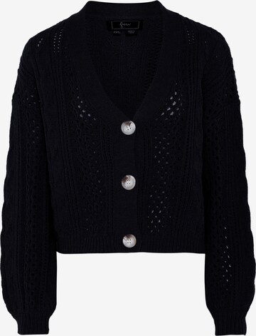 Cardigan faina en noir : devant