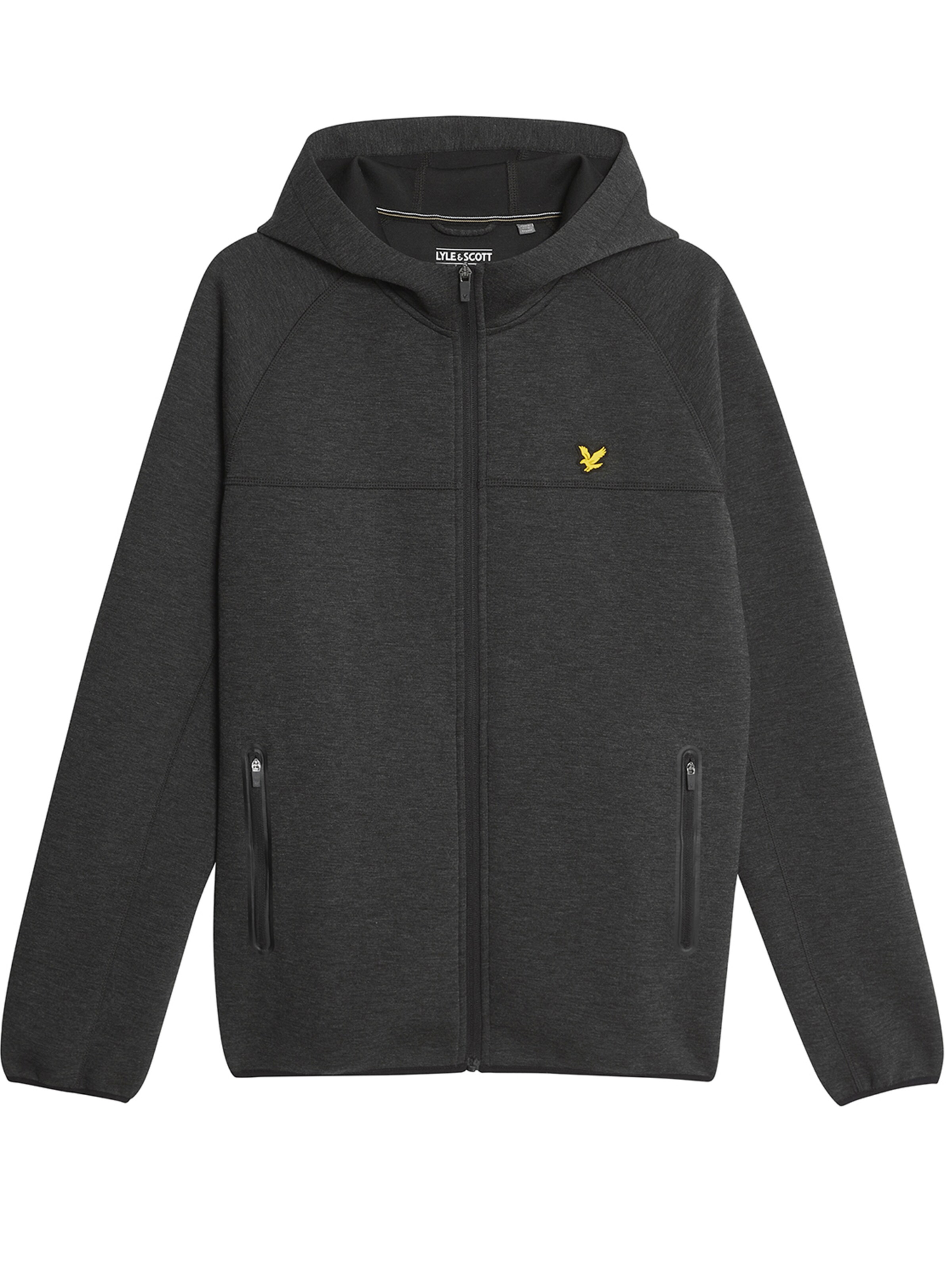 Veste fonctionnelle Lyle & Scott en gris : devant