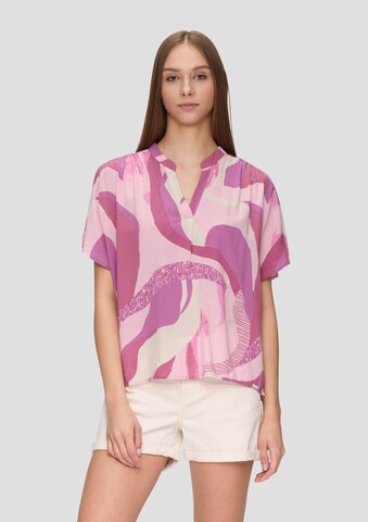 QS Bluse in Lila: Vorderseite