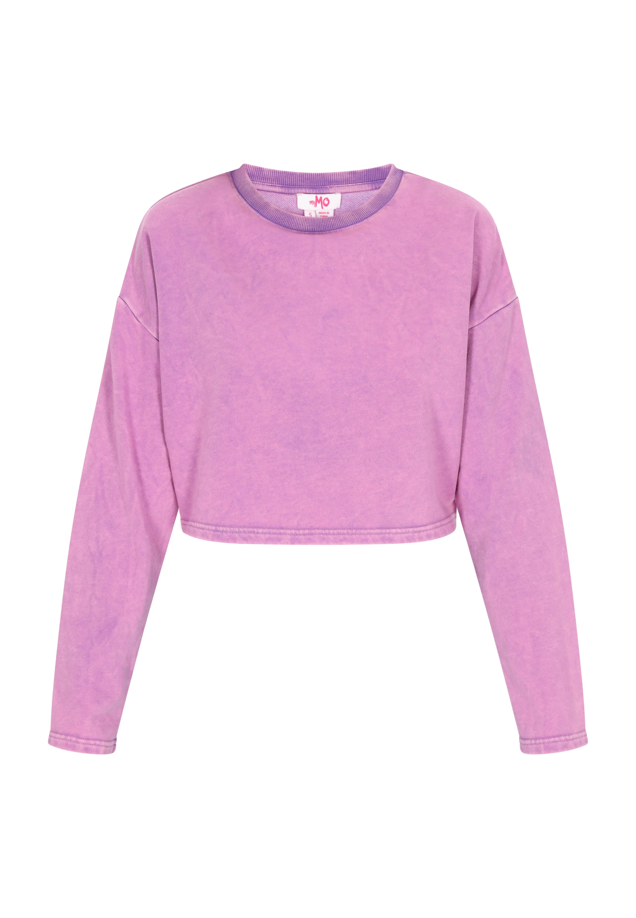 MYMO Sweatshirt 'Fashion Look' in Purple: front