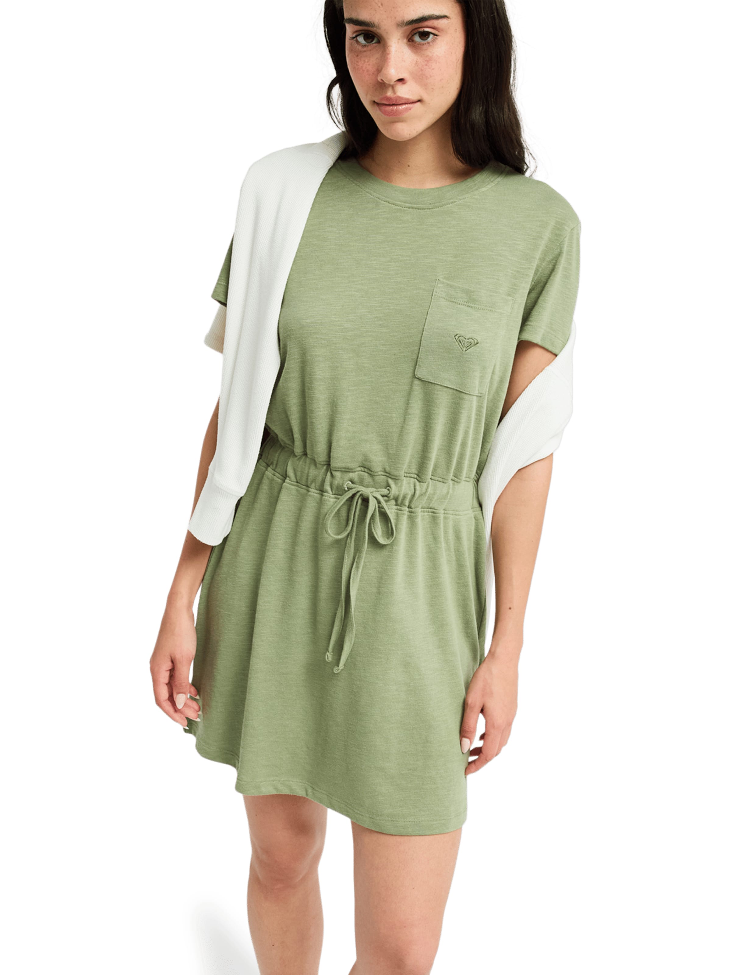ROXY Dress 'Sunny Expedition' in Green: front