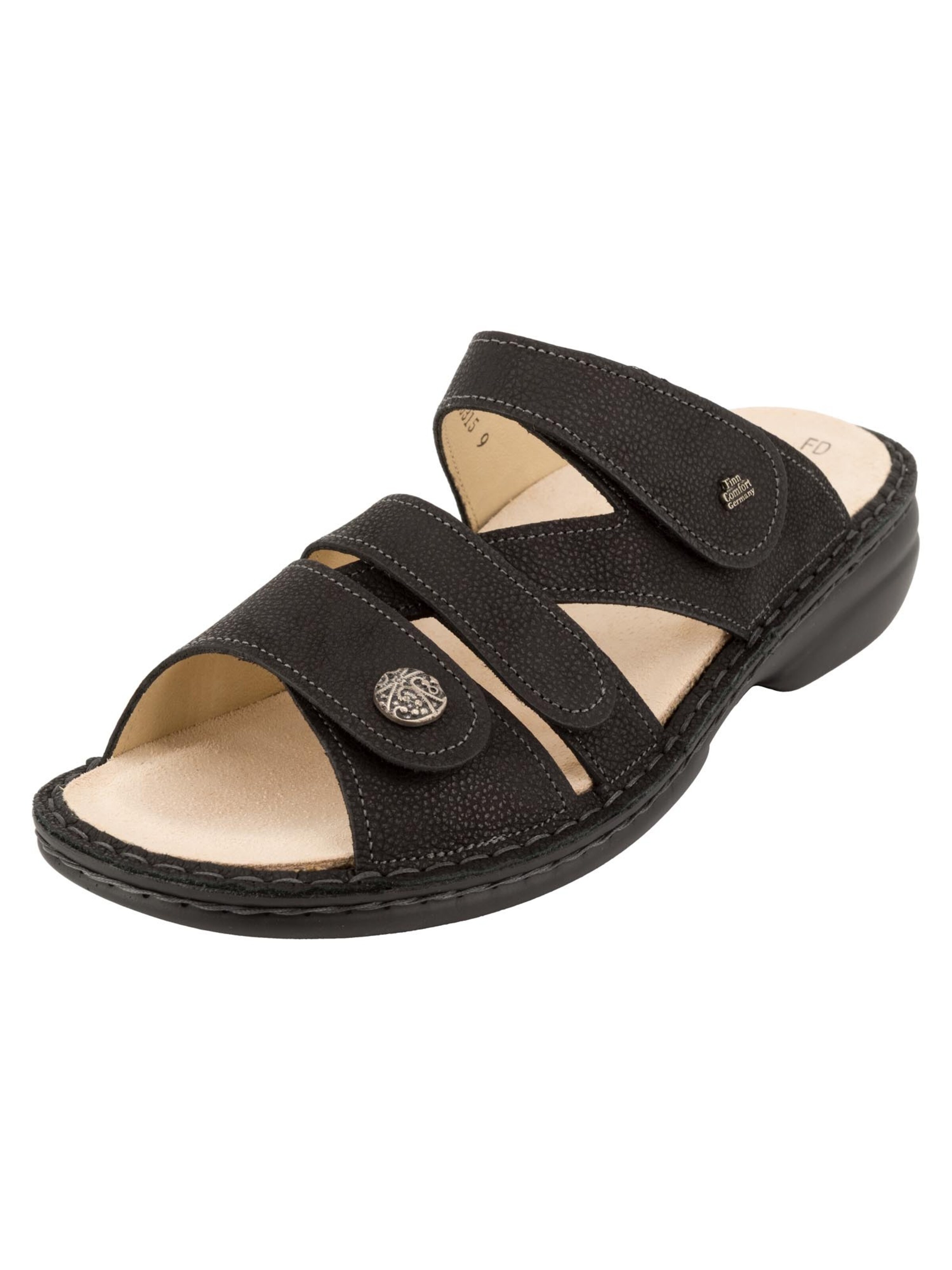 Finn Comfort Mule 'Ventura-S' in Black