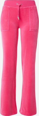 Juicy Couture Levenevä Housut 'LAYLA' värissä vaaleanpunainen: etupuoli
