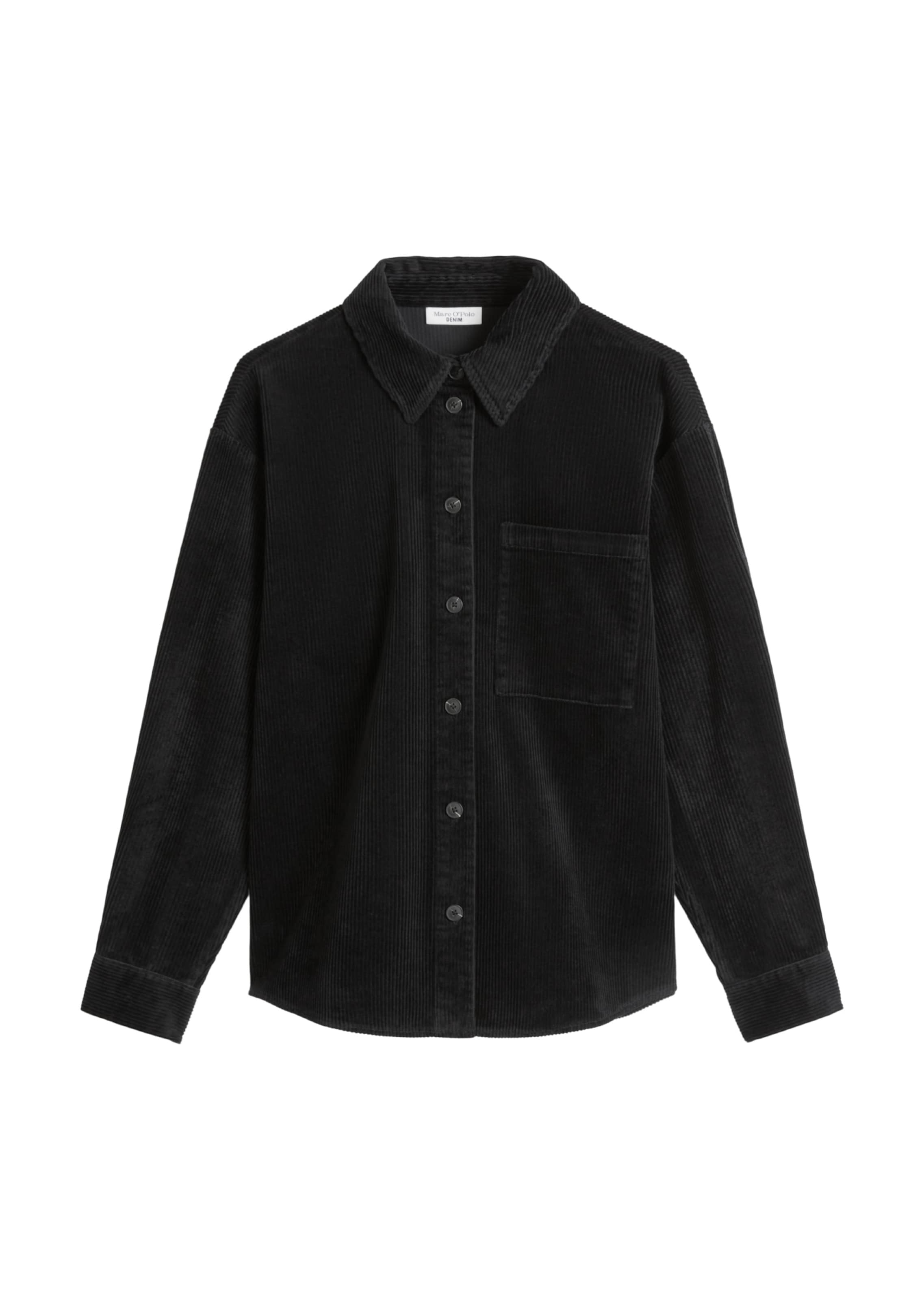 Chemisier Marc O'Polo DENIM en noir : devant