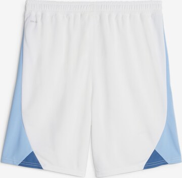 Regular Pantalon de sport 'Manchester City' PUMA en blanc
