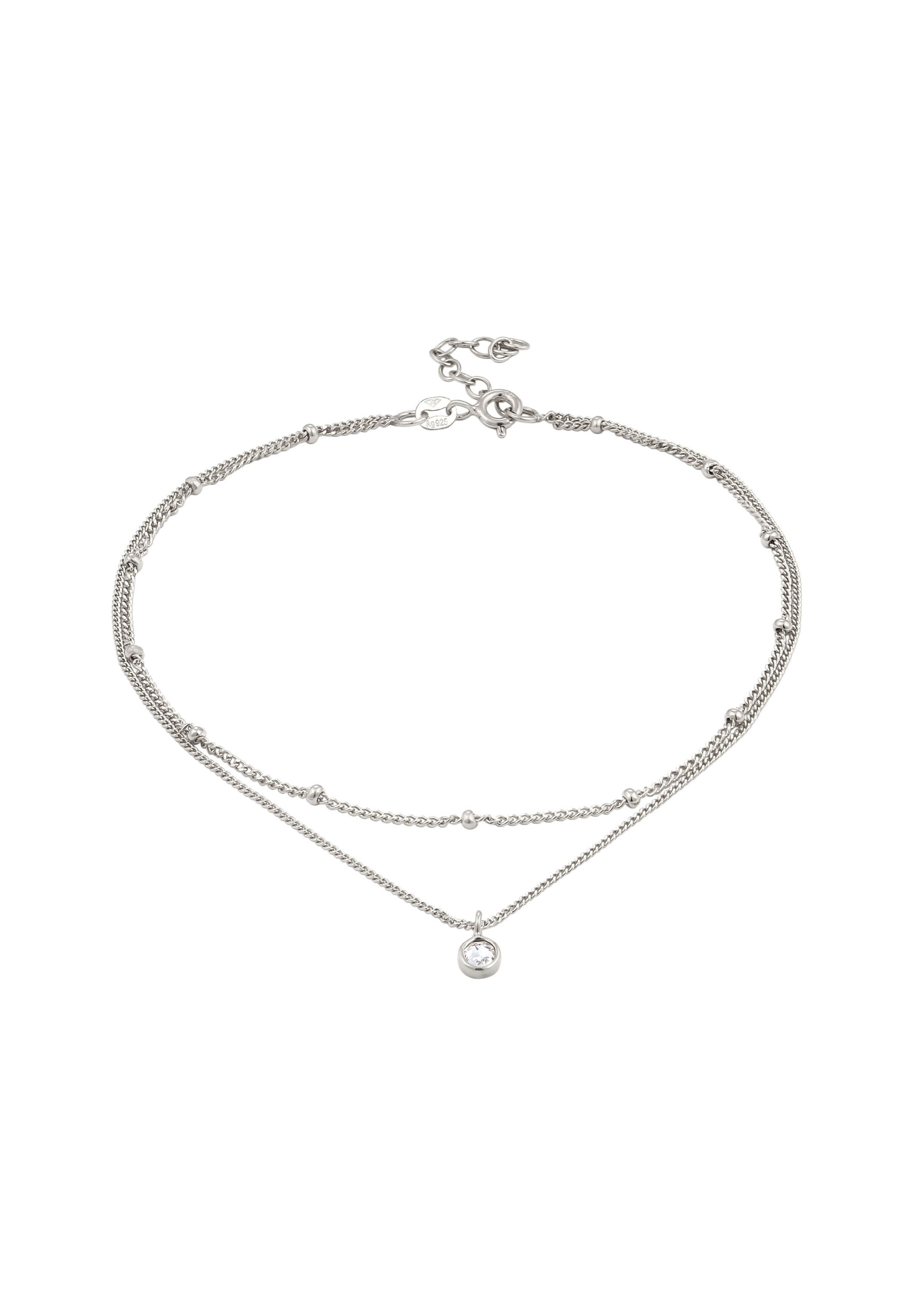 ELLI Ketting in Zilver: voorkant