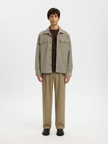 SELECTED Tussenjas 'SLHOLIVER' in Groen