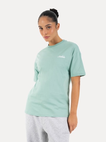 Smilodox Shirt in Groen: voorkant