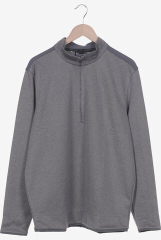UNDER ARMOUR Sweater XL in Grau: predná strana