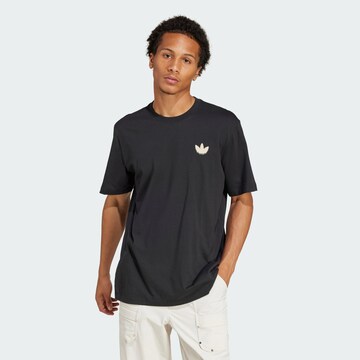 juoda ADIDAS ORIGINALS Marškinėliai