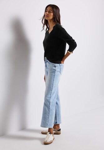 STREET ONE Pullover in Schwarz