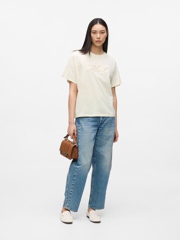 Karl Lagerfeld T-shirt i beige