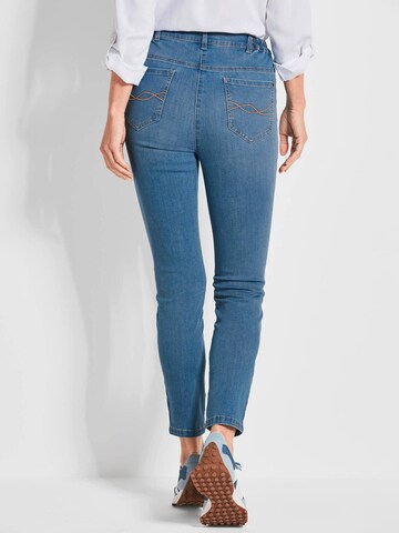 Coupe slim Jean 'Bella' Goldner en bleu