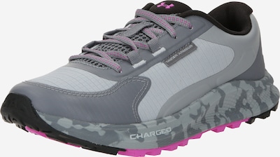 UNDER ARMOUR Laufschuh 'Bandit TR 3' in grau / hellgrau / pink / schwarz, Produktansicht