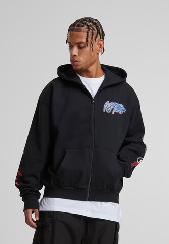 Forgotten Faces Sweat jacket 'Courage Defines' in Black