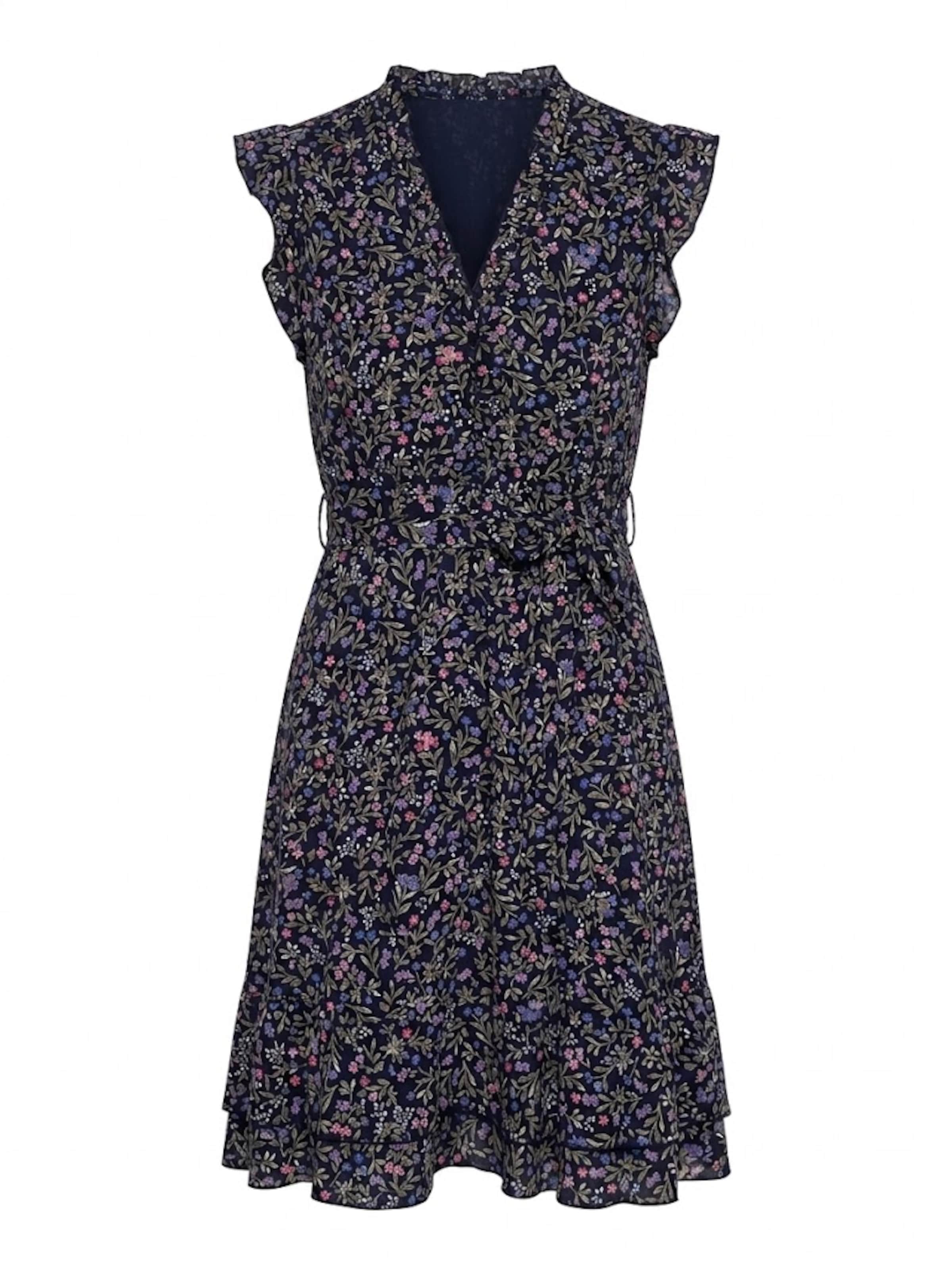 Robe Apricot en violet : devant