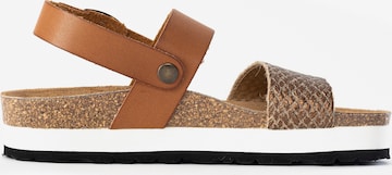 Bayton Sandal 'Almeria' i brun