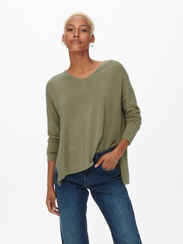 Pull-over 'Amalia' ONLY en vert : devant