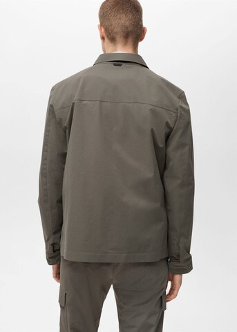 MANGO MAN Jacke 'Braies' in Grün