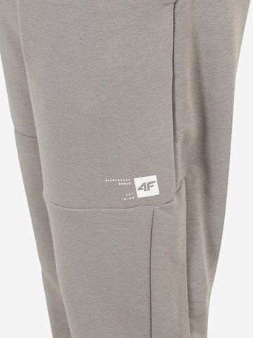 Tapered Pantaloni sportivi di 4F in grigio