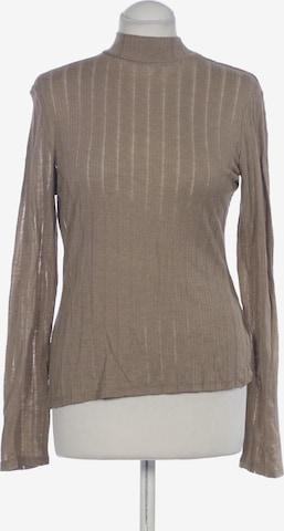 Anna Field Langarmshirt S in Braun: Vorderseite