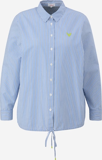 s.Oliver Blouse in Light blue / Light green / White, Item view