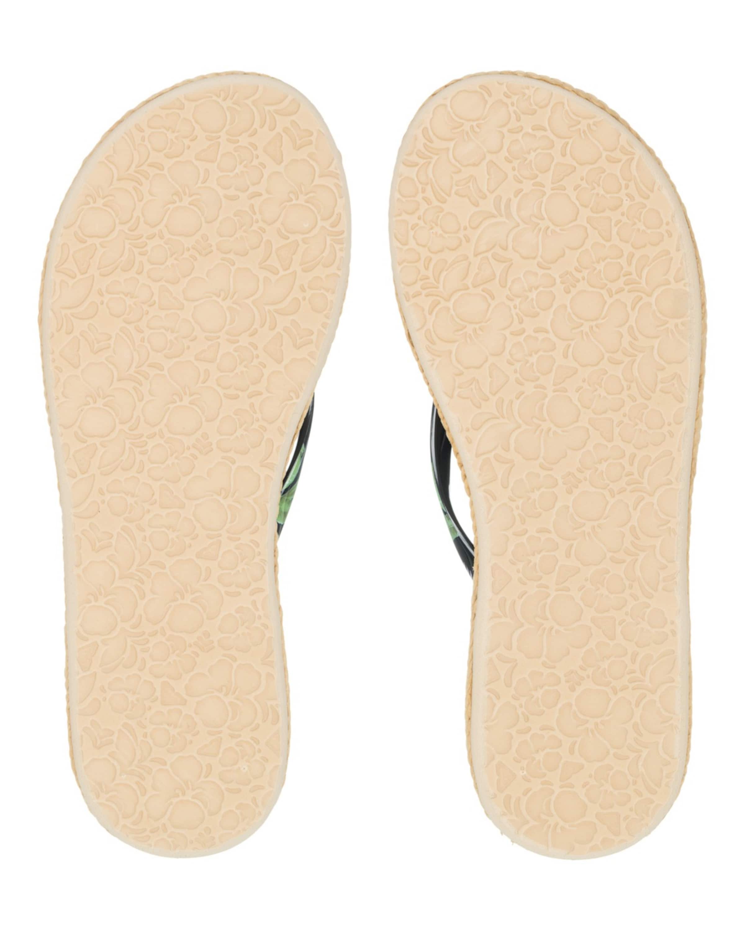 Tongs 'South Beach' ROXY en noir