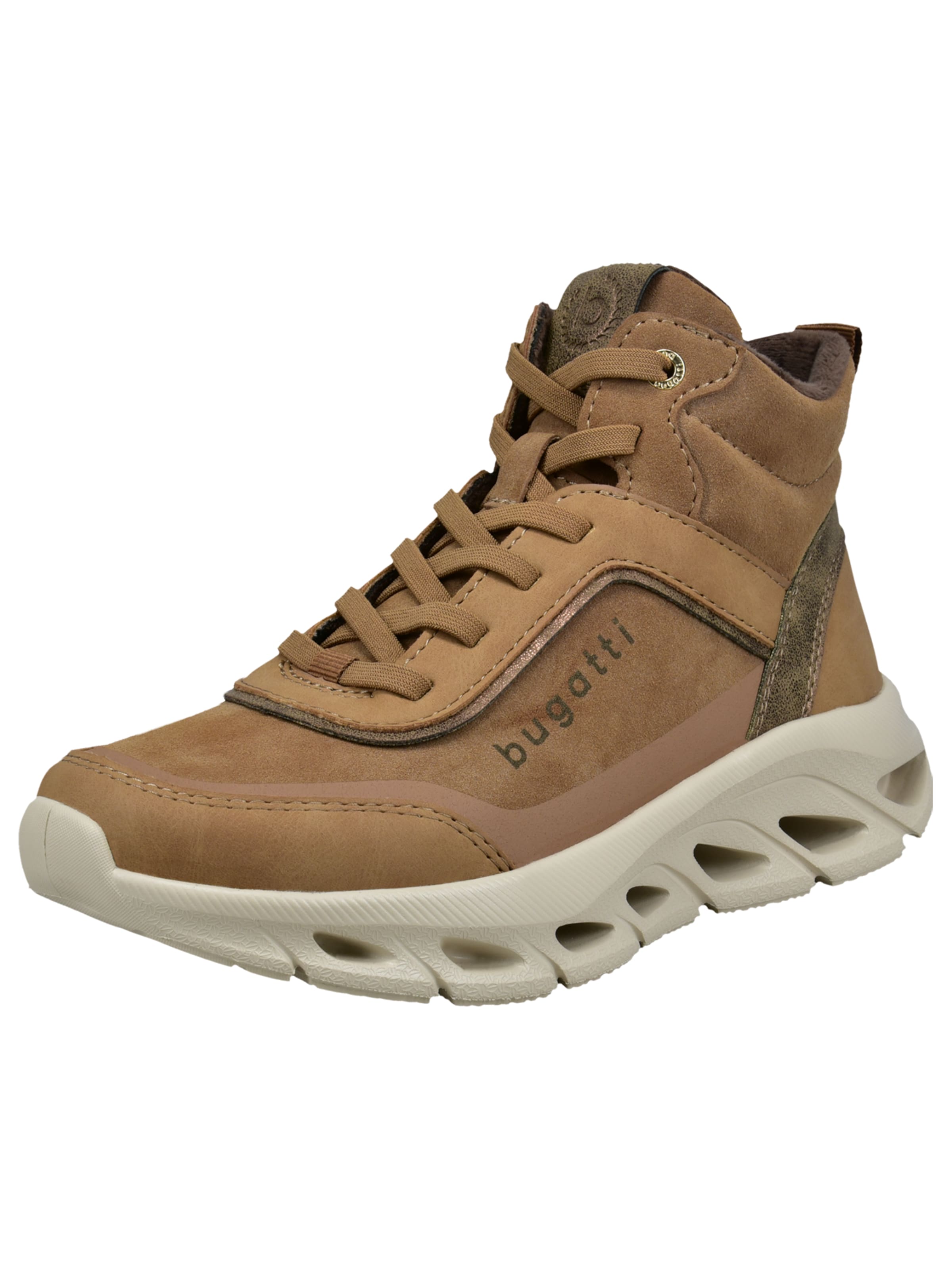 bugatti - Zapatillas deportivas altas en beige: frente