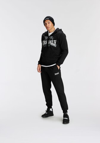 LONSDALE Jogginganzug in Schwarz