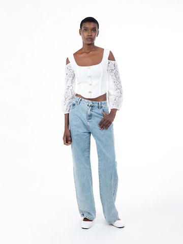 Influencer Блузка в Белый