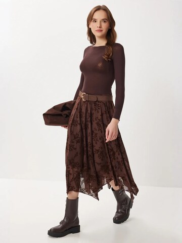 Jupe Happiness İstanbul en marron
