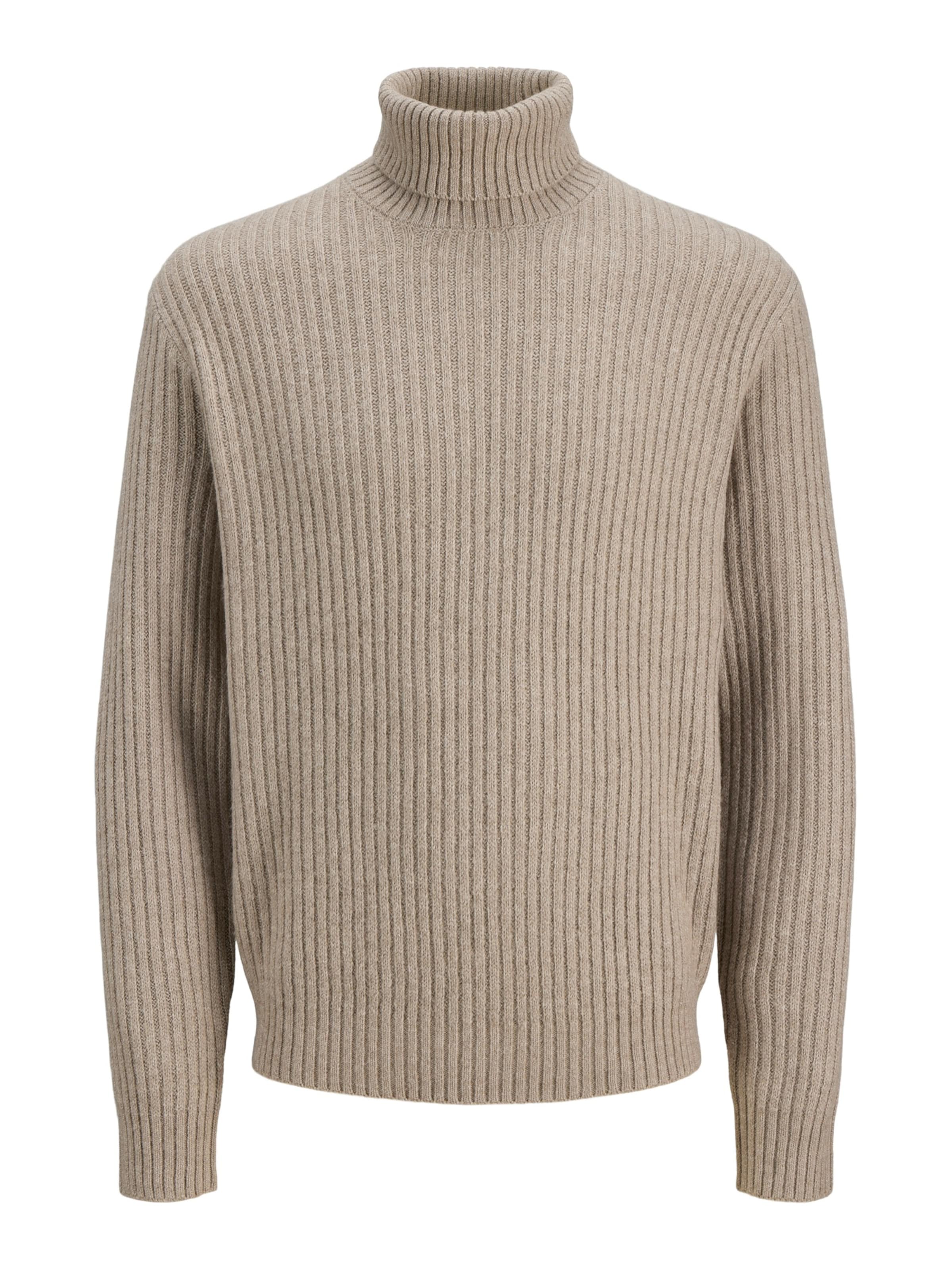 JJ Rebel Pullover 'JREBFREY' in Grau: Vorderseite