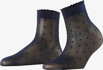 FALKE Socken 'Dot' in Blau: Vorderseite