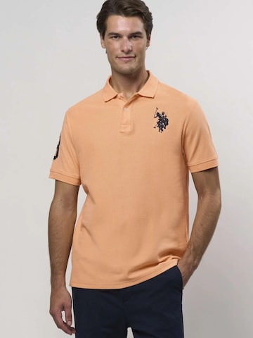 U.S. POLO ASSN. Klasický střih Košile ' Alfredo ' – oranžová: přední strana