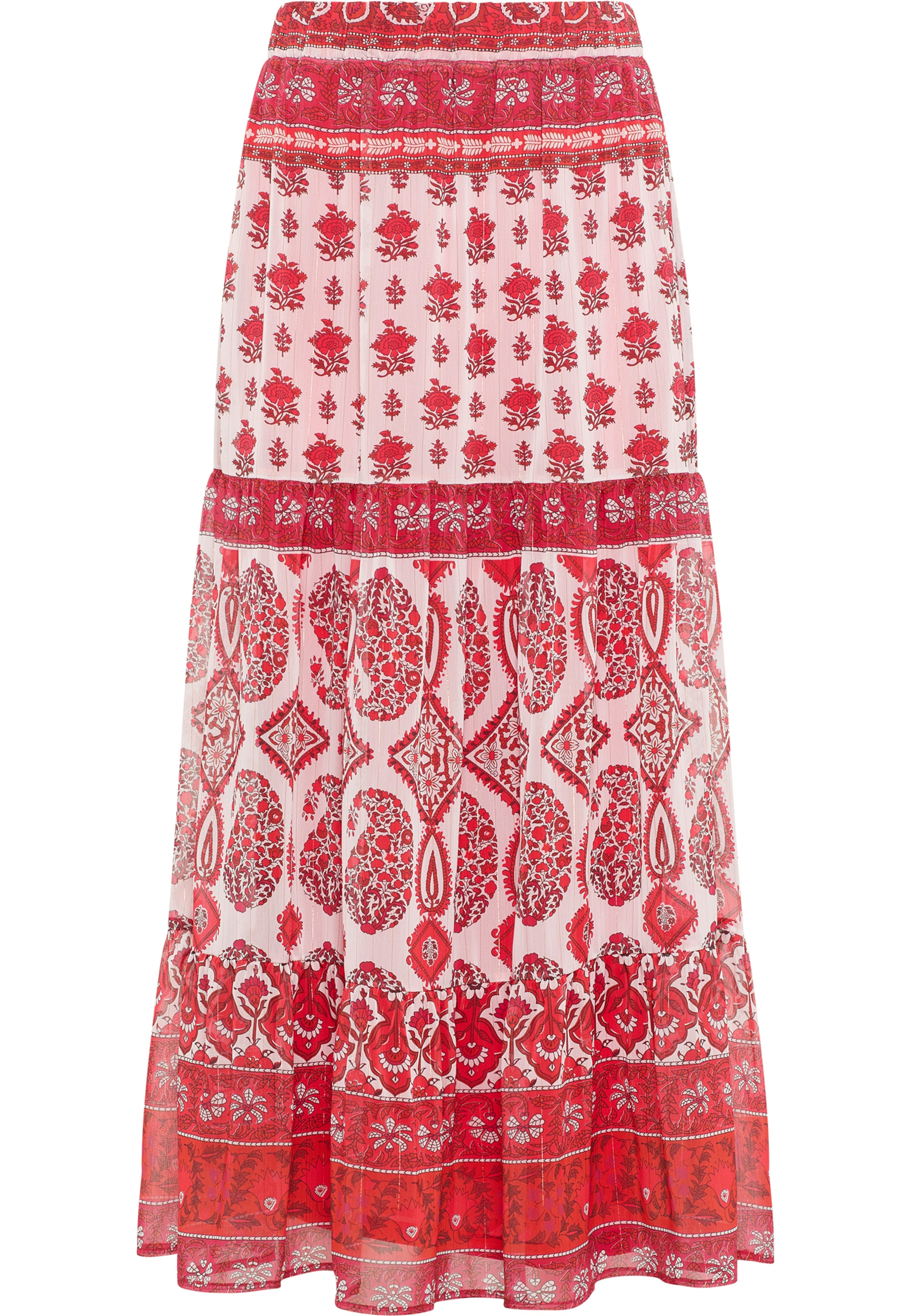 usha FESTIVAL Φούστα σε κόκκινο: μπροστά