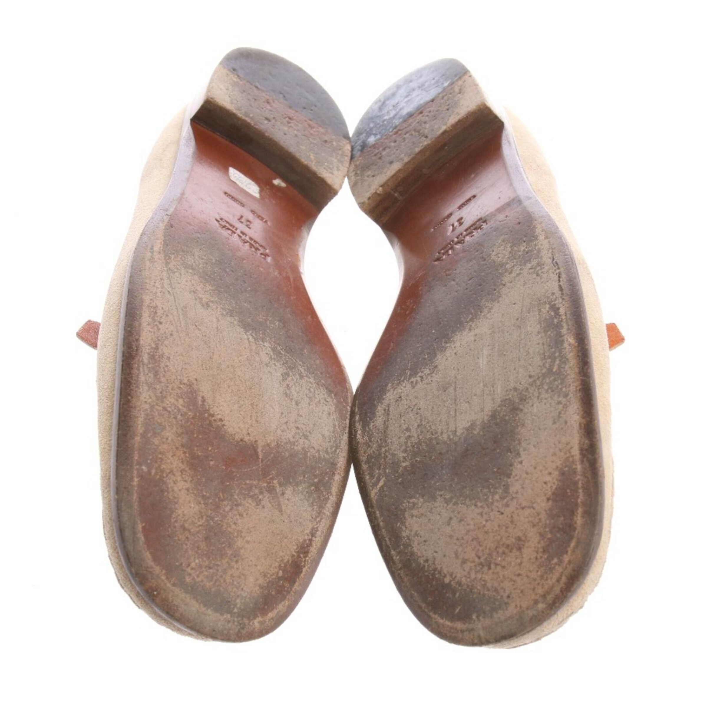 PRADA Flats & Loafers in 37 in Brown