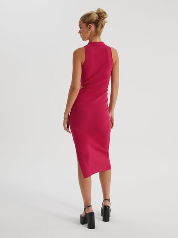 Robe 'Jule' millane en rose