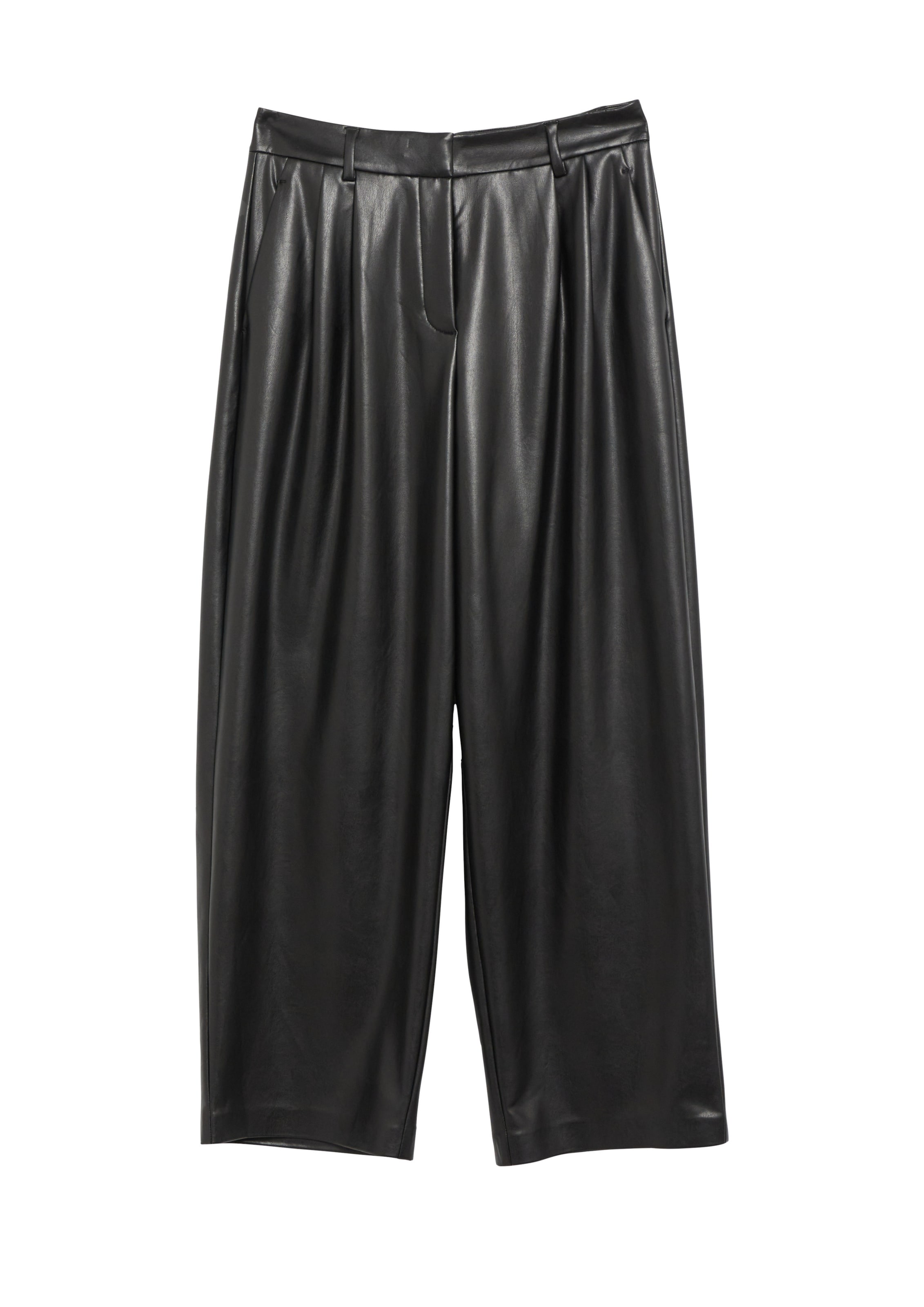 COMMA Pleat-Front Pants in 32 in Black, Item view