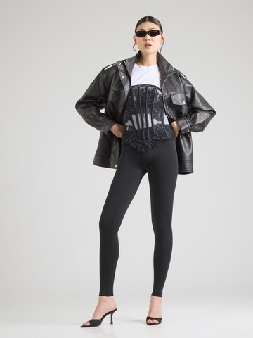 Wolford Skinny Legíny 'Energy' - Čierna