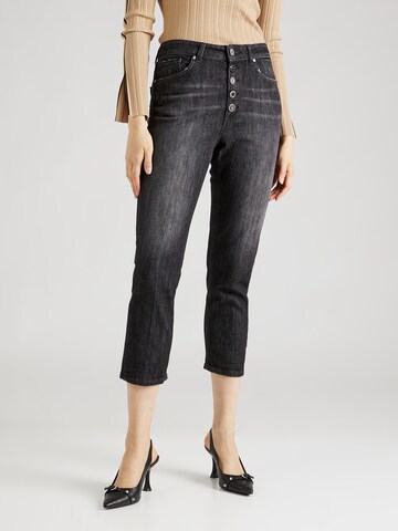 Dondup Slimfit Jeans 'Koons' in Schwarz: Vorderseite