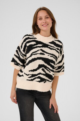 Kaffe Pullover 'KASandra' i hvid: forside