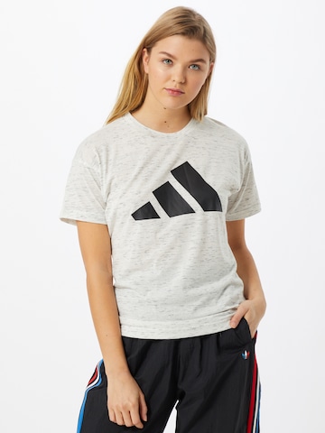 ADIDAS PERFORMANCE Performance Shirt 'Winners 2.0' in White: front