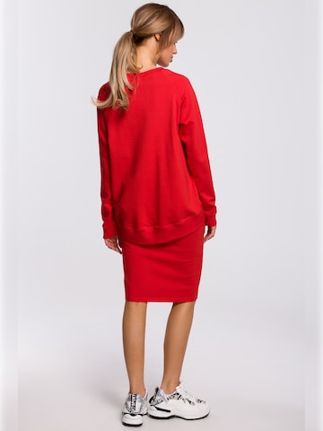 made of emotion - Sudadera en rojo
